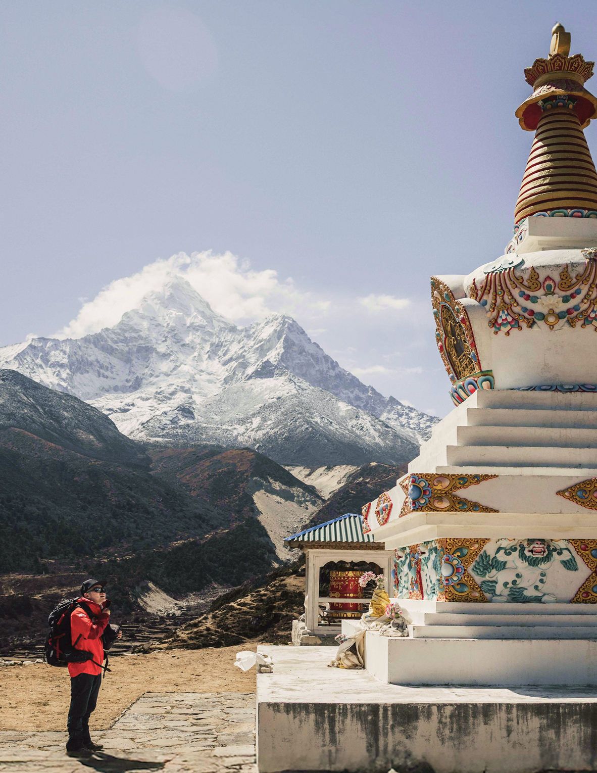 Everest base-camp photo