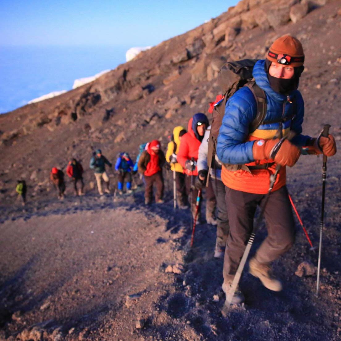 Trekking team