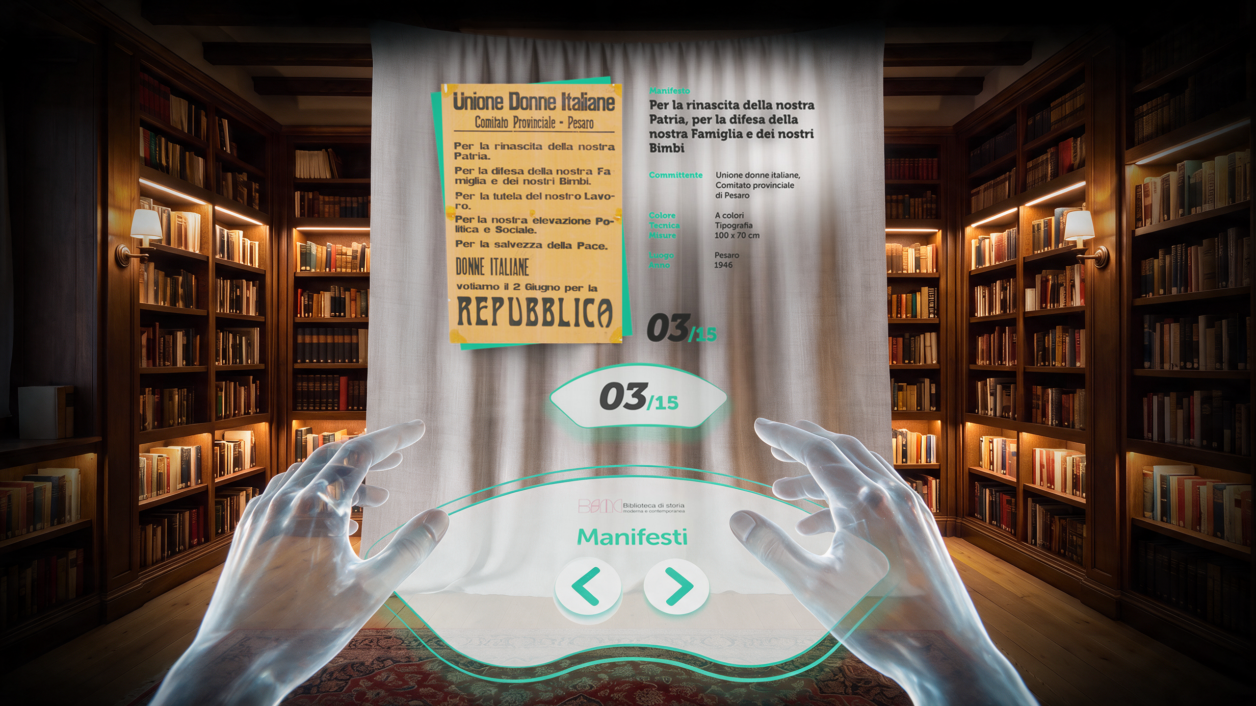 ROME’S IMMERSIVE LIBRARY