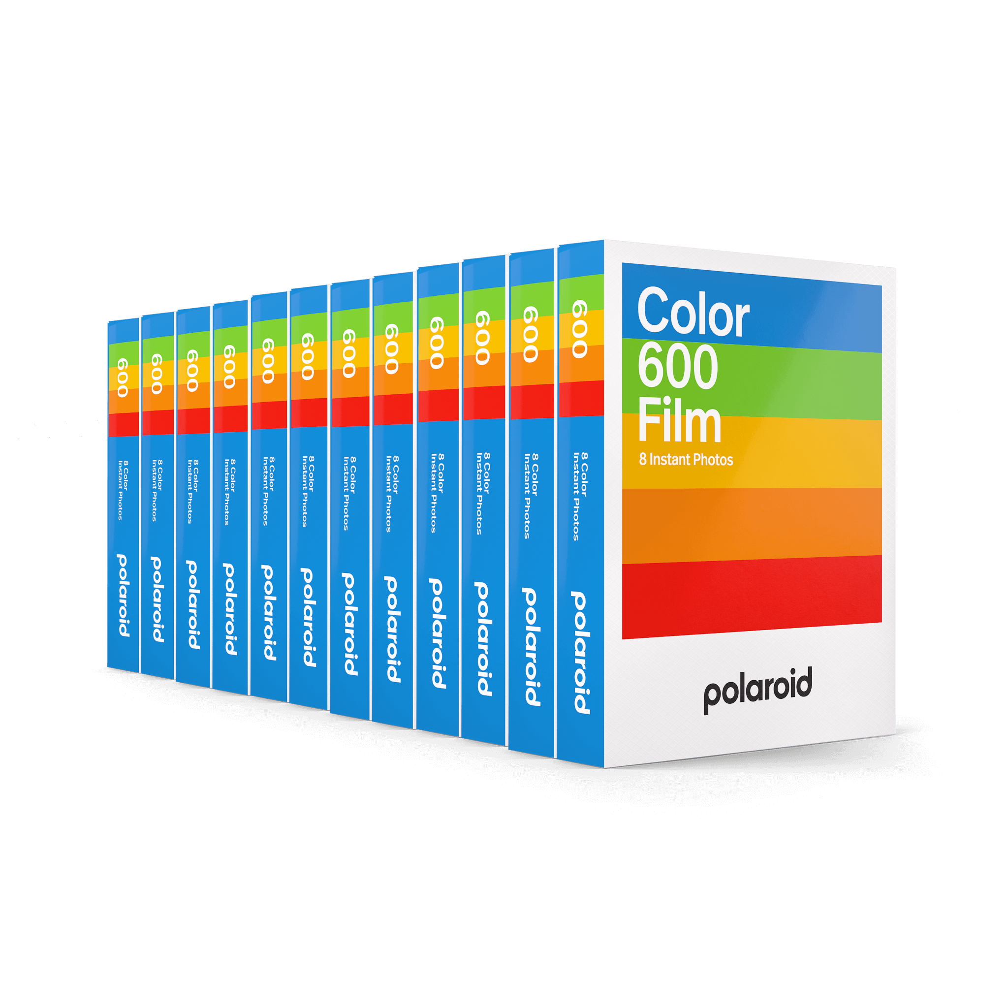 Polaroid Color 600 Film (1 Cassette, 8 Exposures) – Film Speed Lab