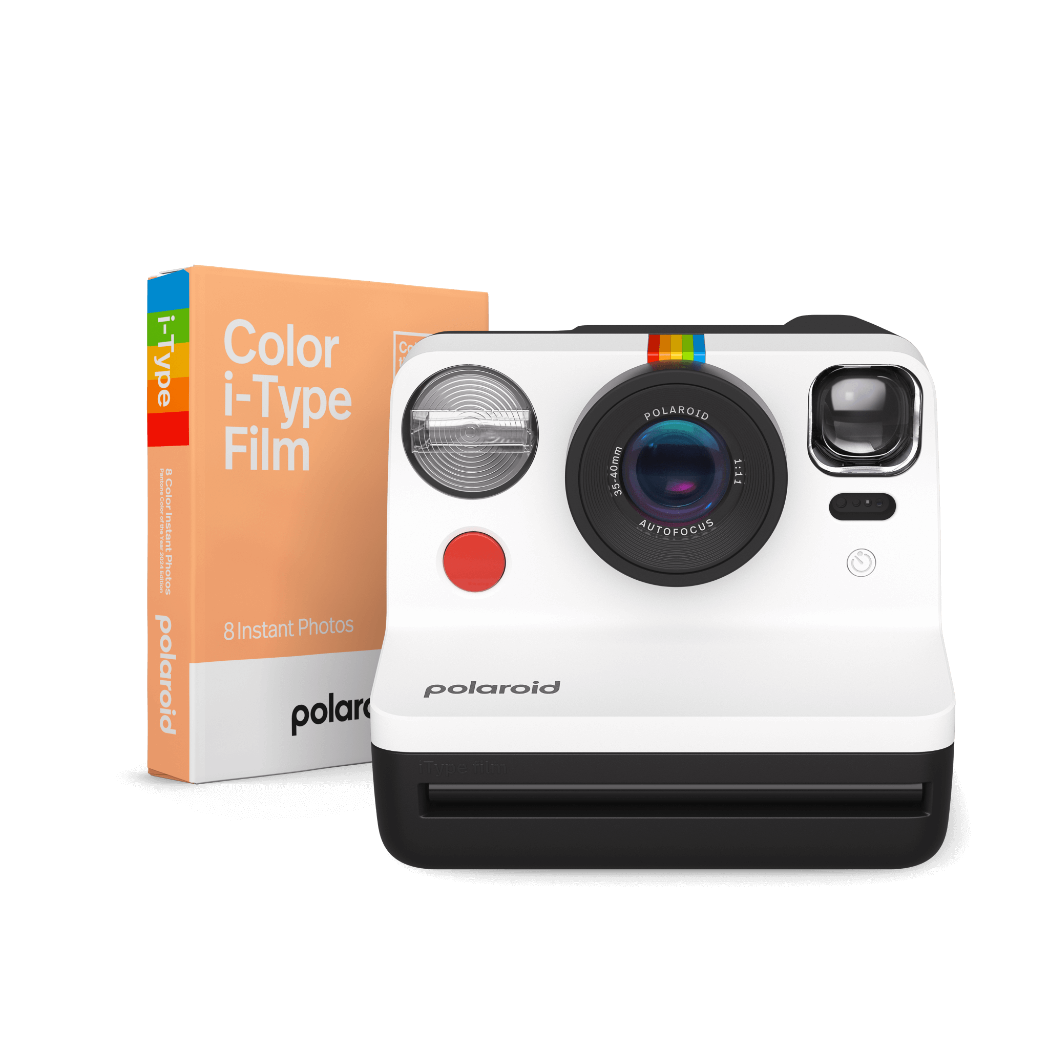 Polaroid Go Instant Mini Camera Starter Set, White Instant Camera with 16  Polaroid Go Color Instant Film Bundle, with a Lumintrail Lens Cleaning