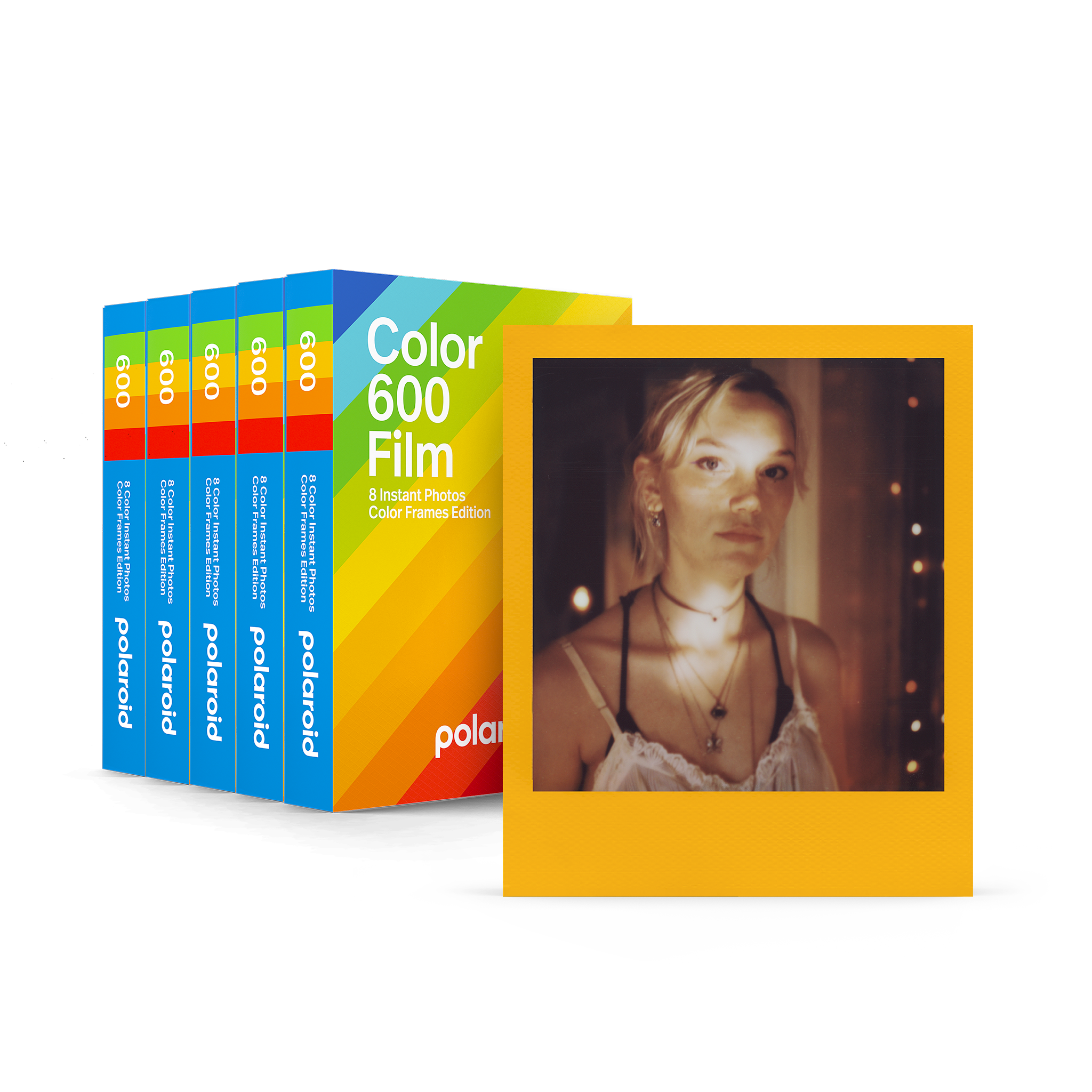 Papier photo instantané POLAROID Color Film 600 (x8) x2 Polaroid en  multicolore