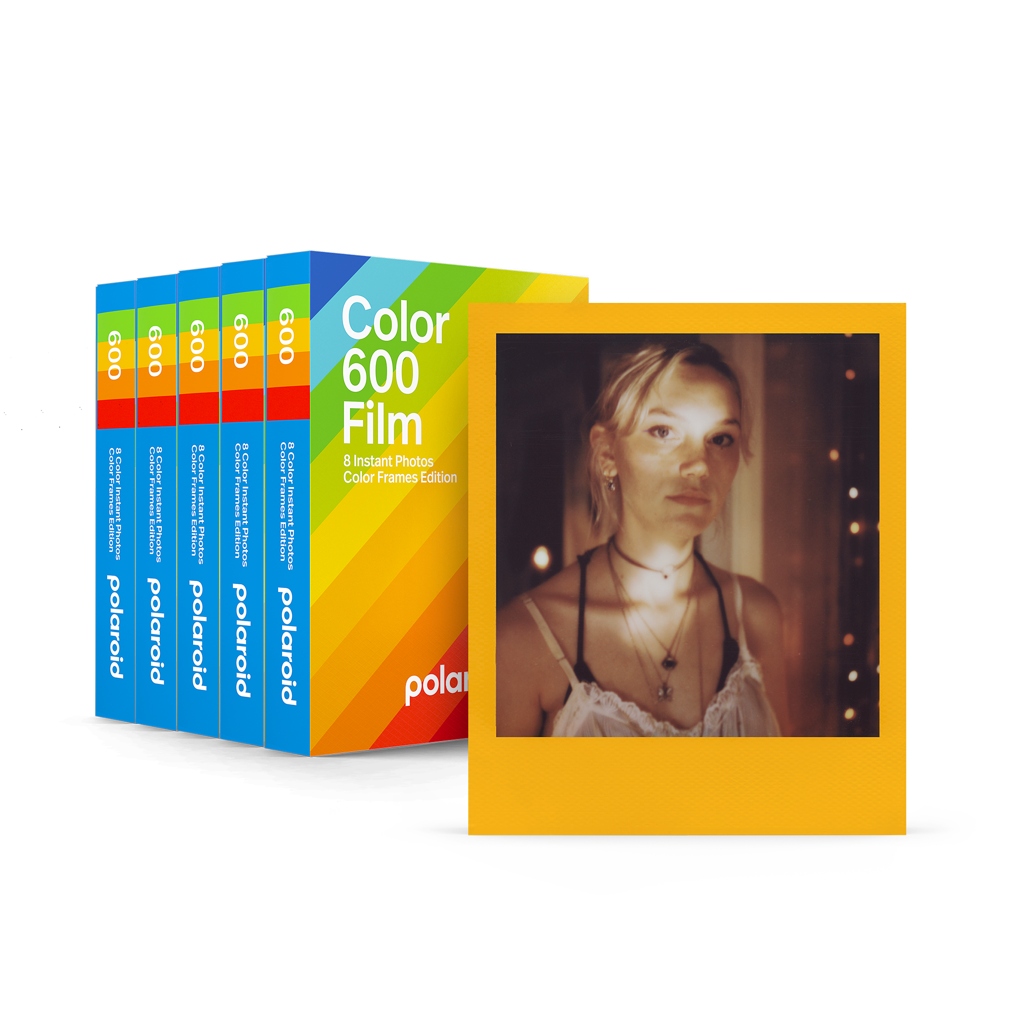 Color Polaroid 600 Film With Colored Frames - Design Milk