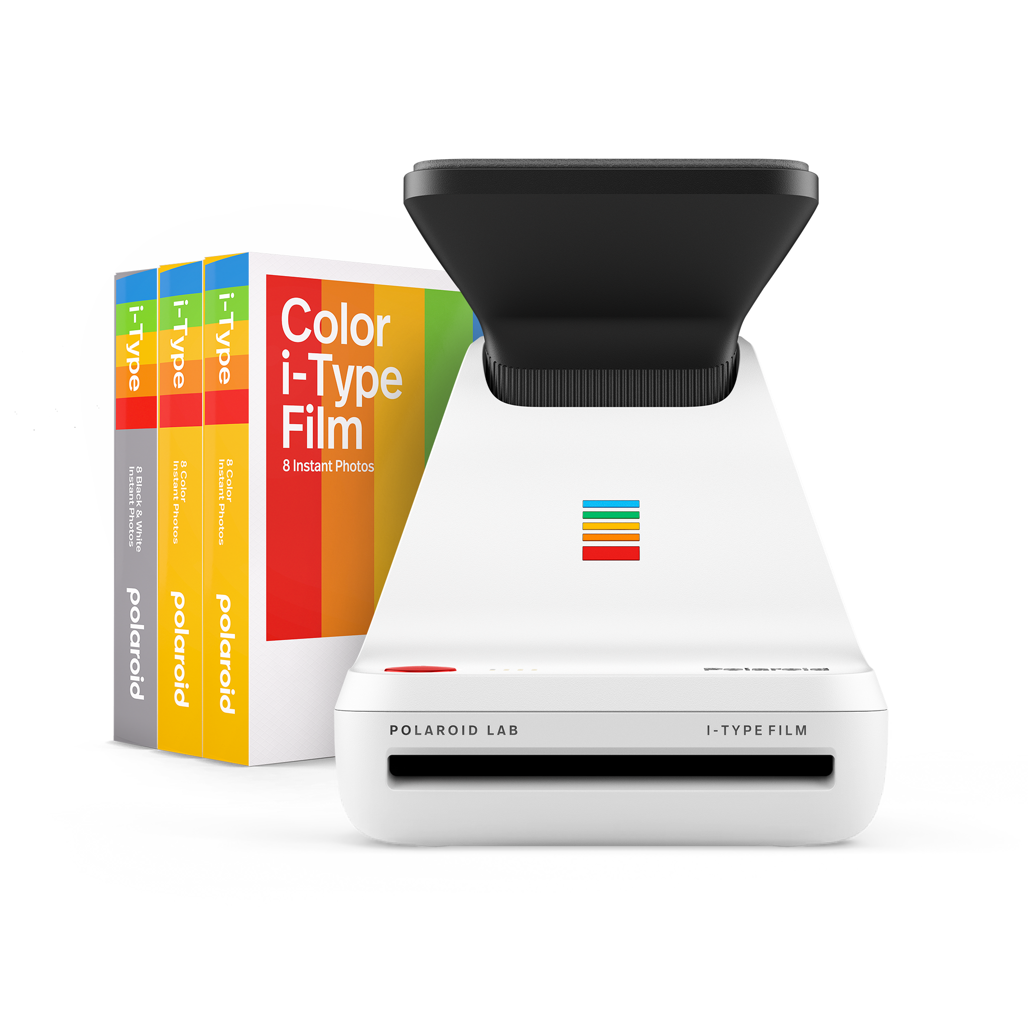 Polaroid Lab Impresora fotográfica de película instantánea + película de  color Polaroid + paño de microfibra