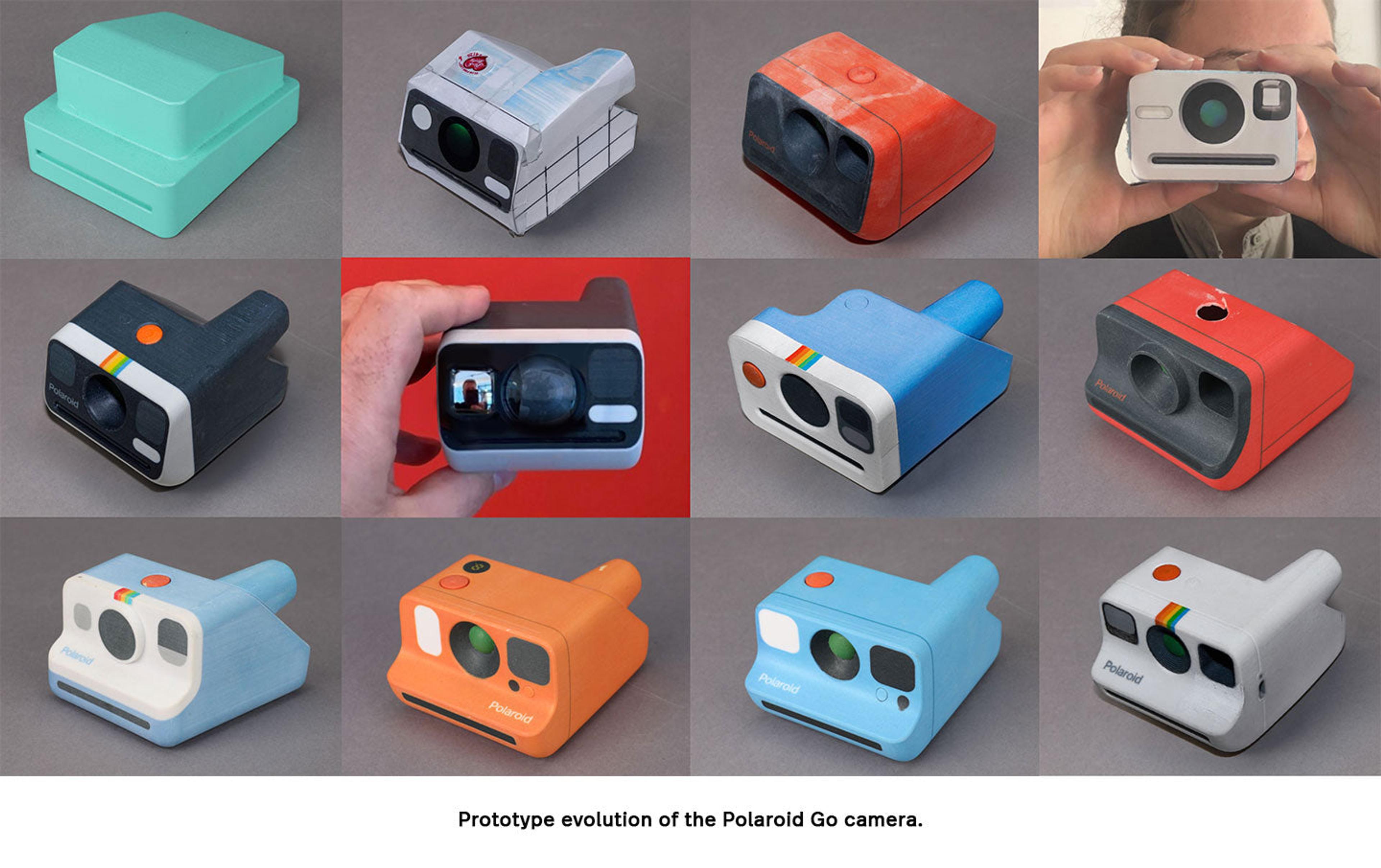 Prototype evolution of the Polaroid Go Camera