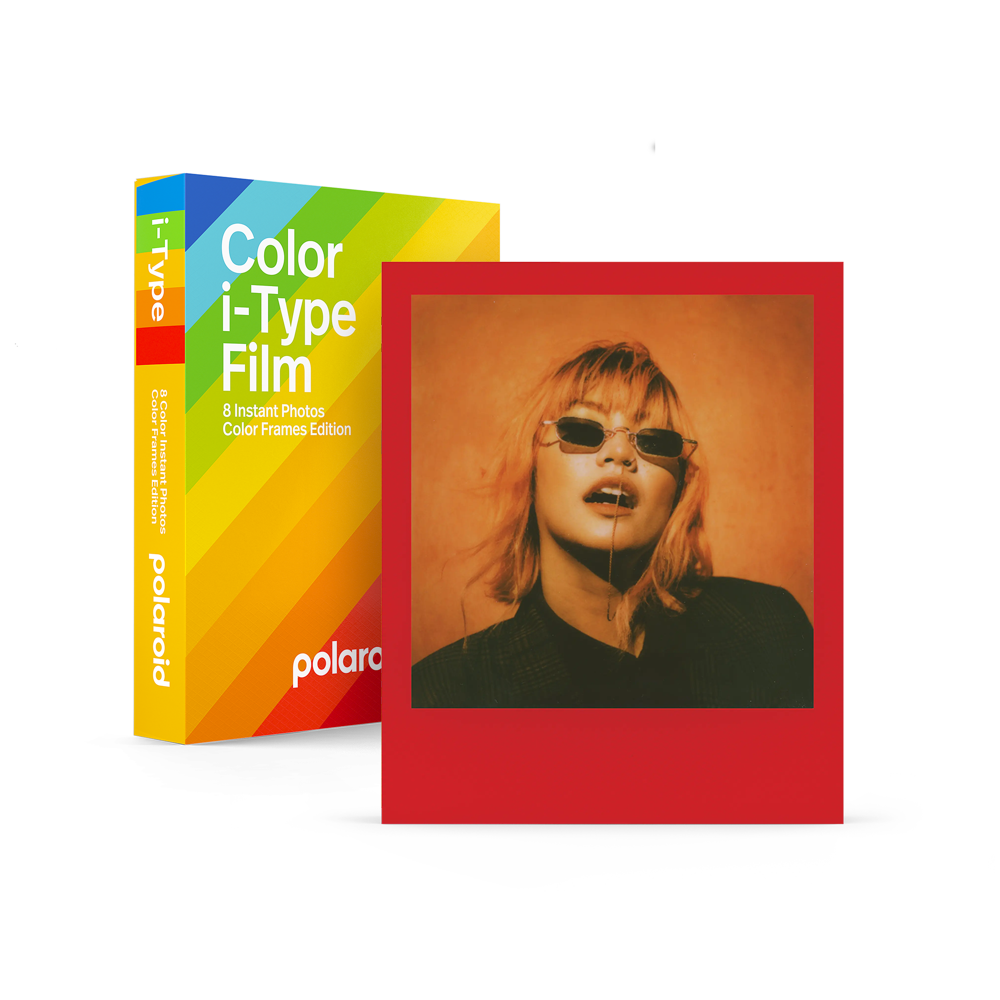 Cartuchos para cámara Polaroid Color Film I-Type Black Frame Edition