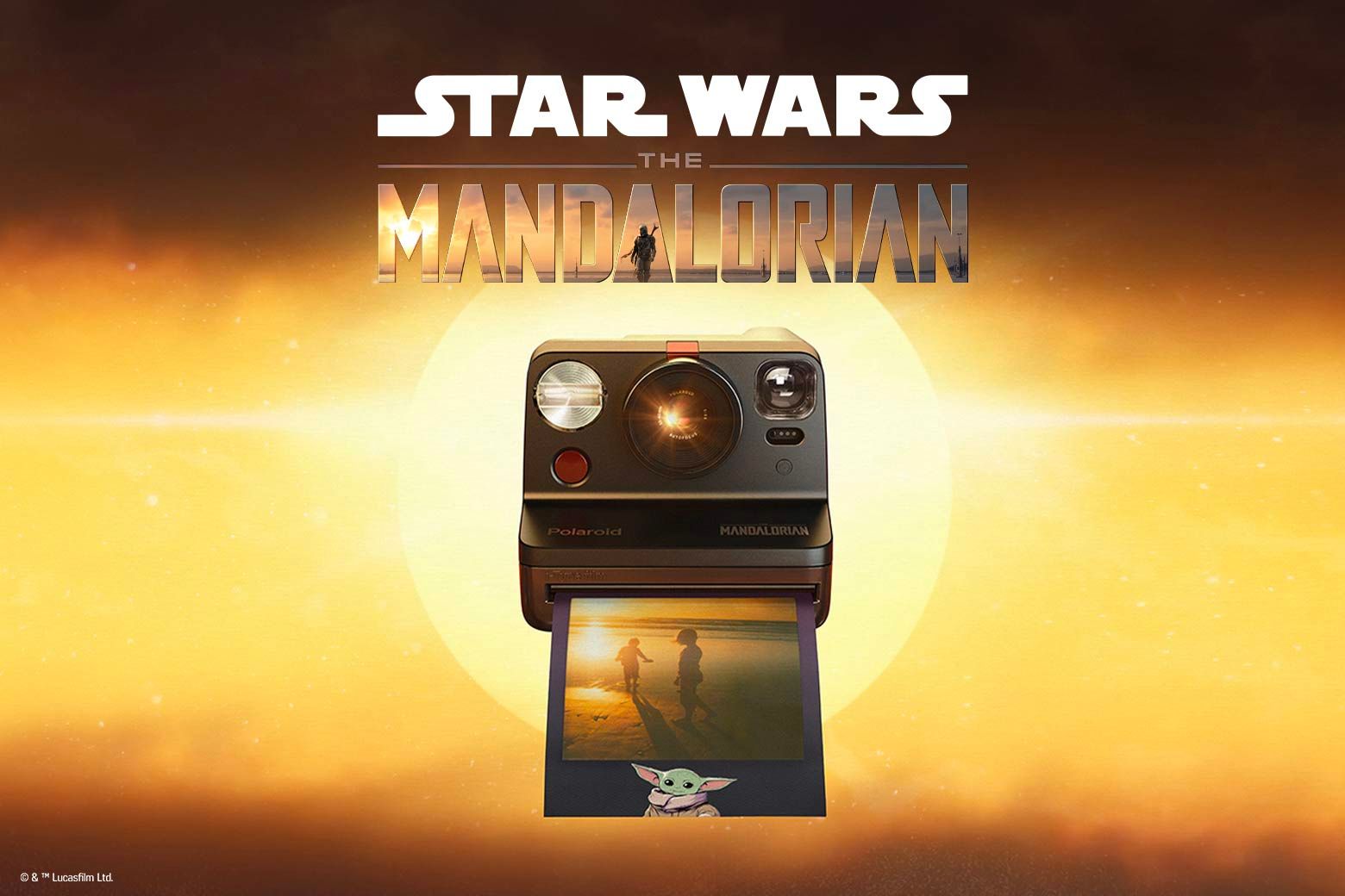 Polaroid Now The Mandalorian Edition