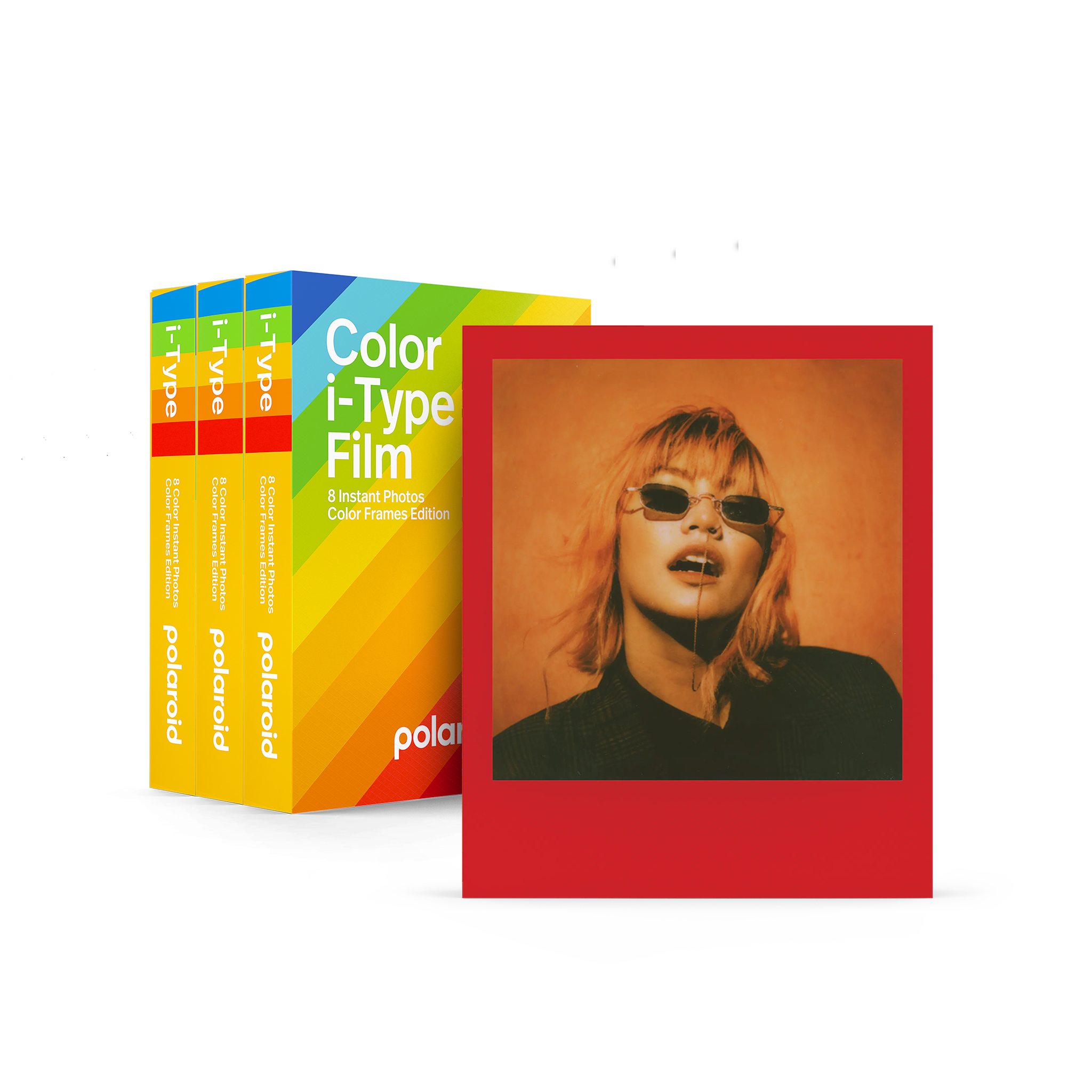  Polaroid Originals Instant Film Color Film for I-TYPE, White  (4668), 8x10 : Electronics