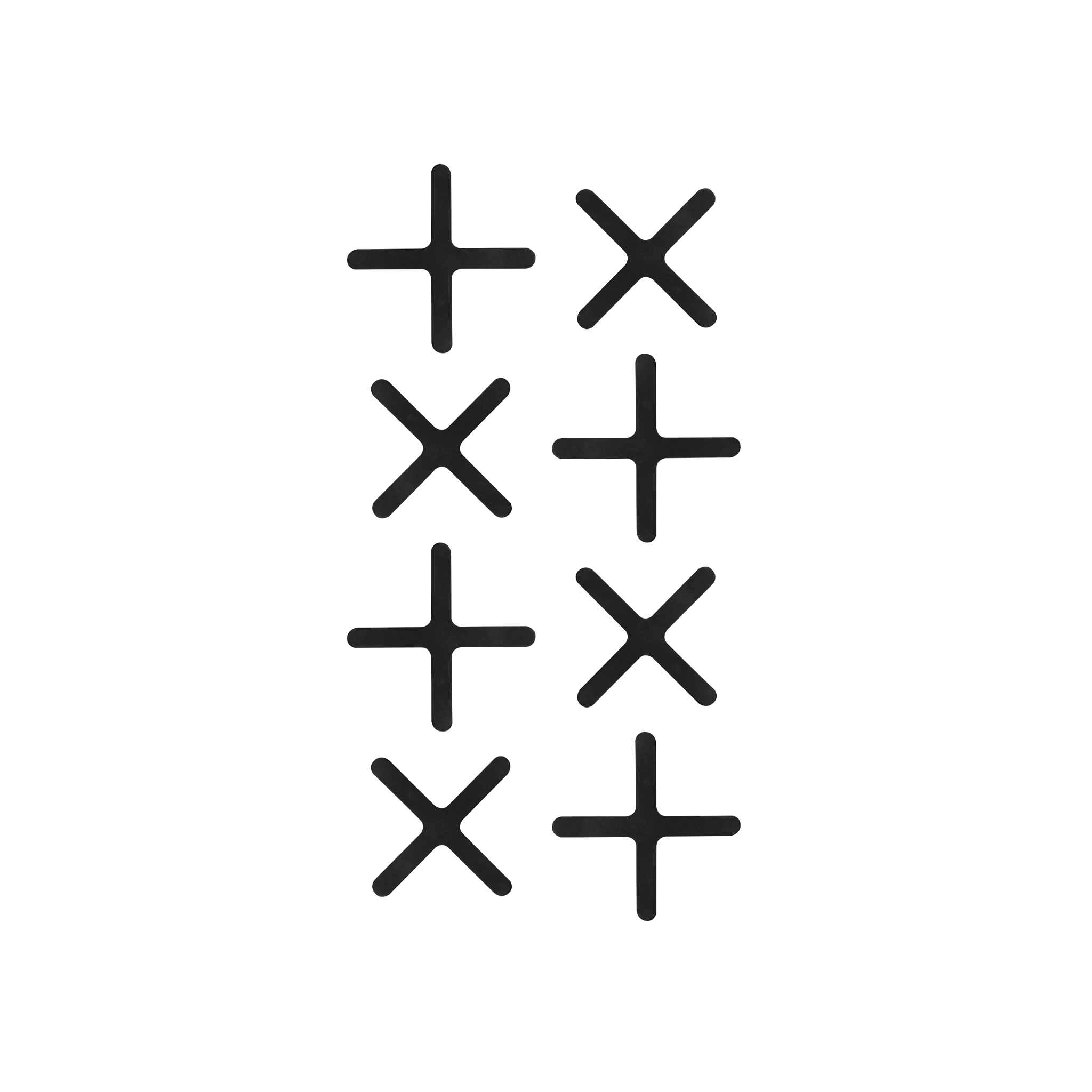 X - Black png images