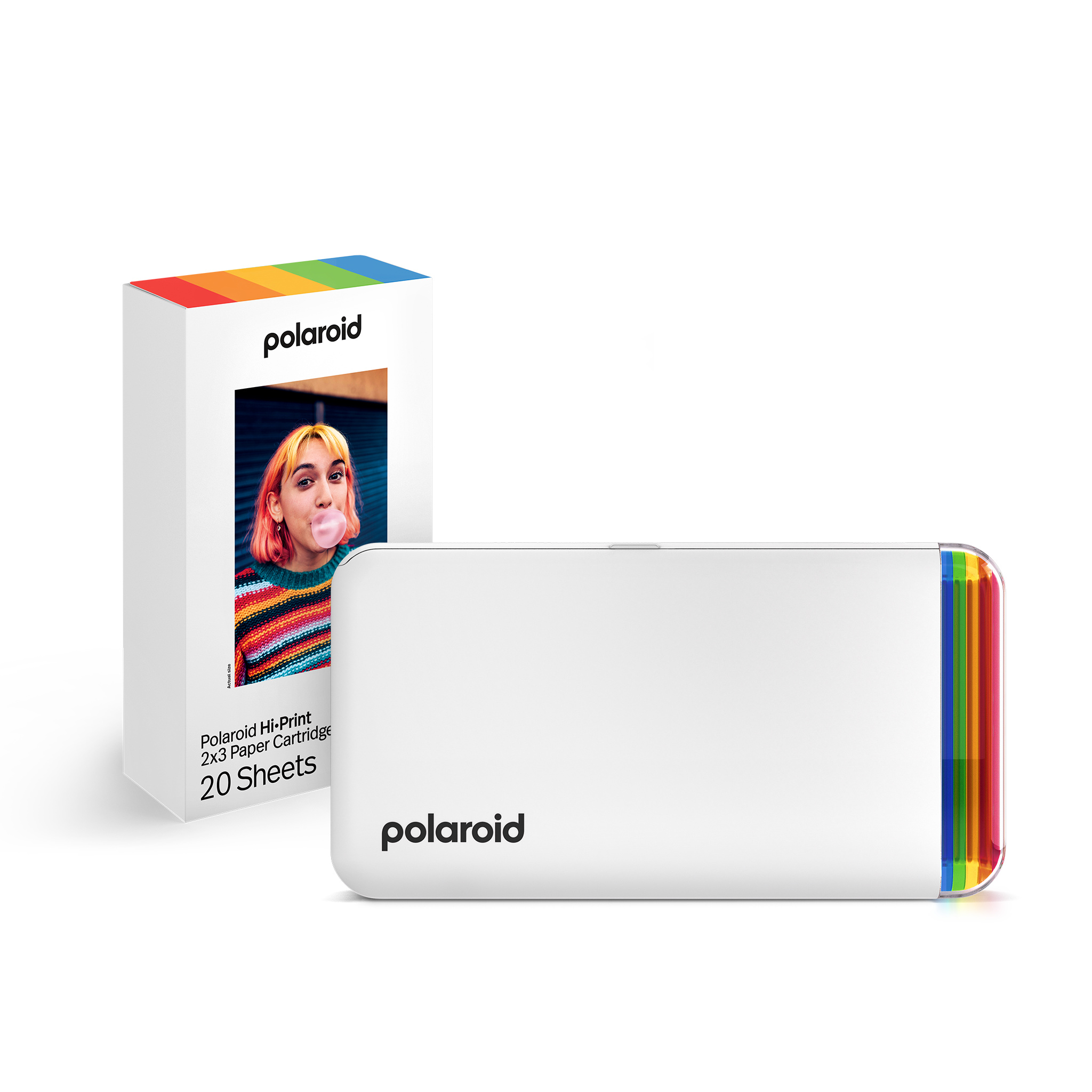 Polaroid Hi-Print – Impresora fotográfica de bolsillo Bluetooth +