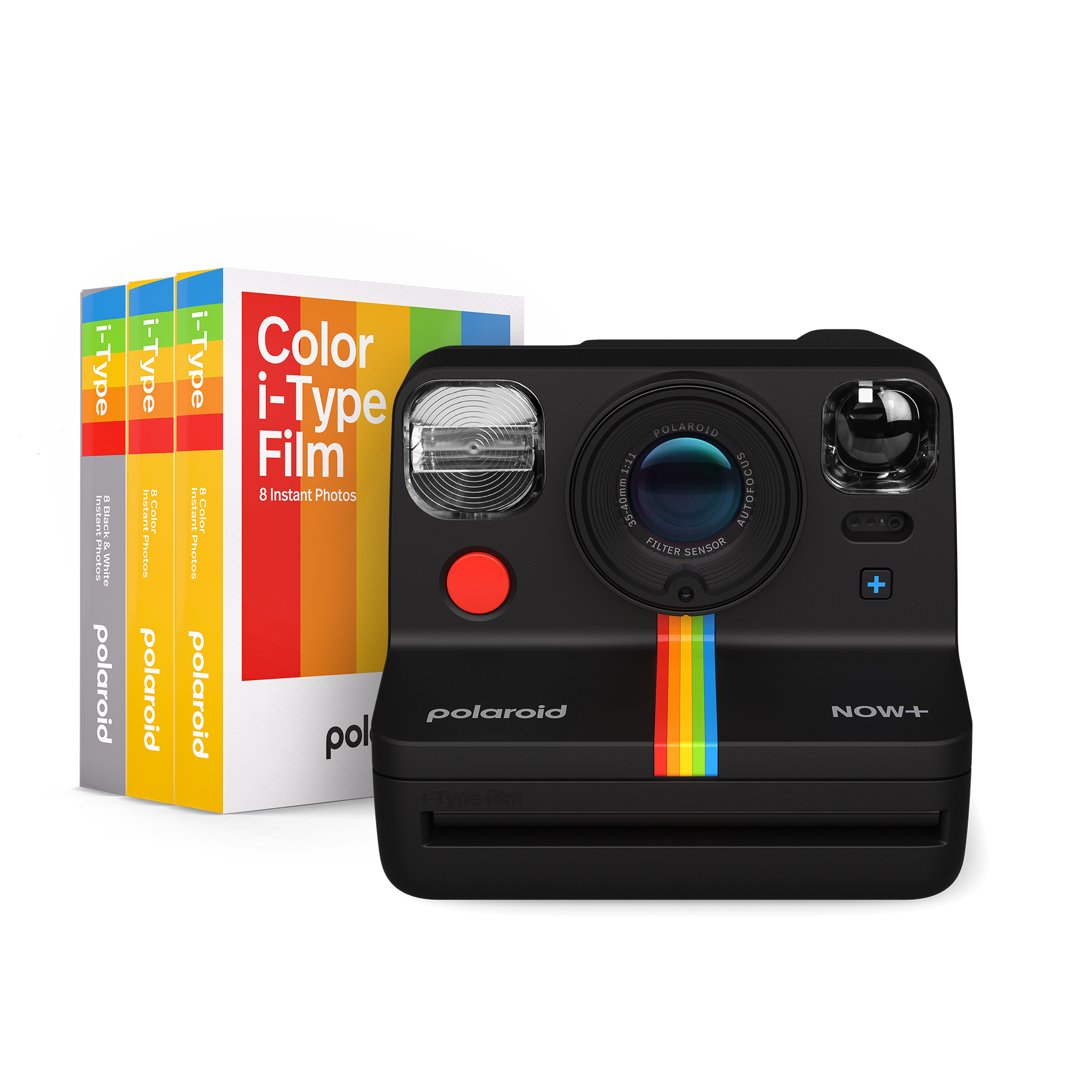 kader Frank Glad Polaroid Now Plus Generation 2 i-Type Instant Camera + 5 lens filters |  Polaroid EUd Now