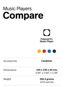Shop Polaroid compare players - Polaroid EU