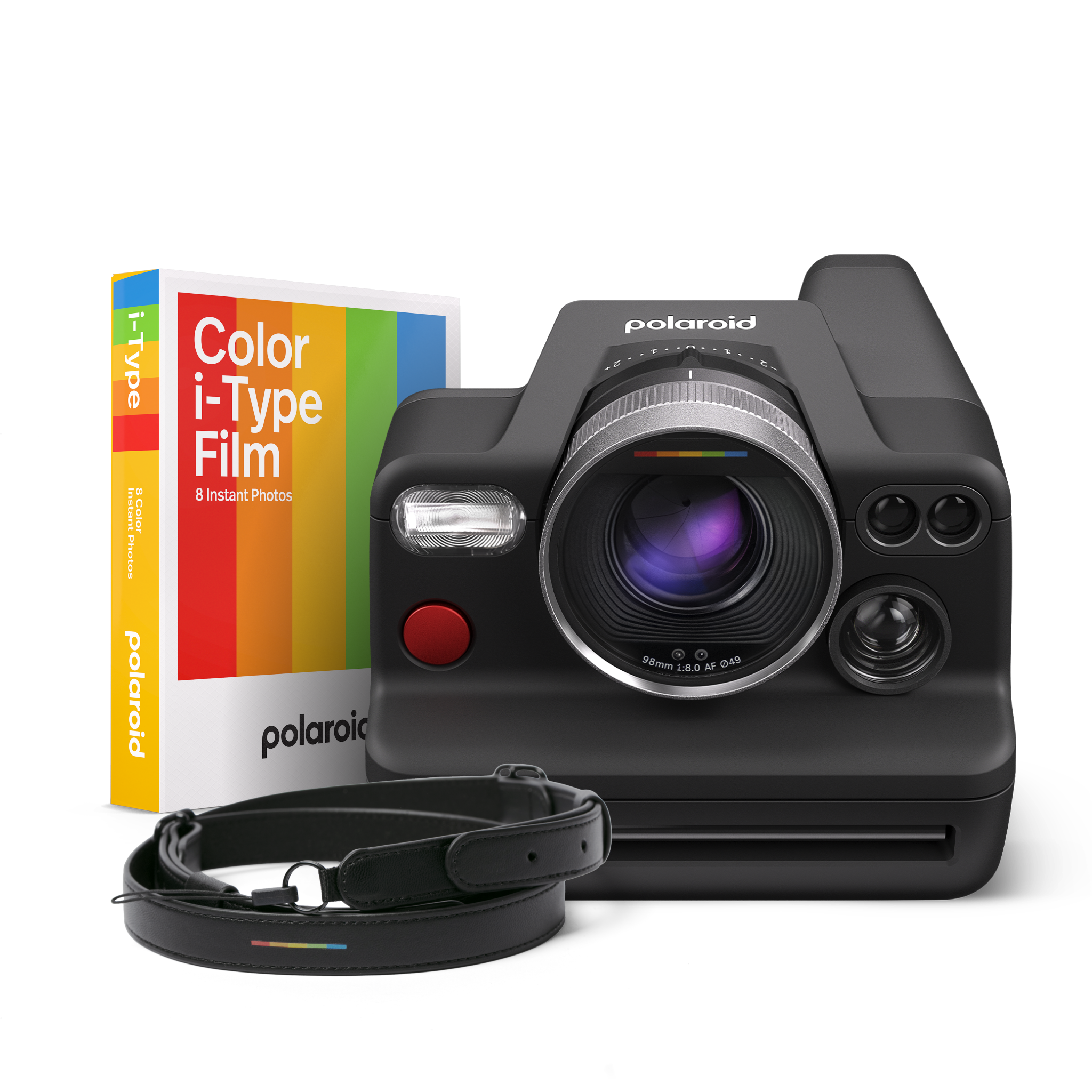 Polaroid Now+ Black Instant Film Camera - Parallax Photographic