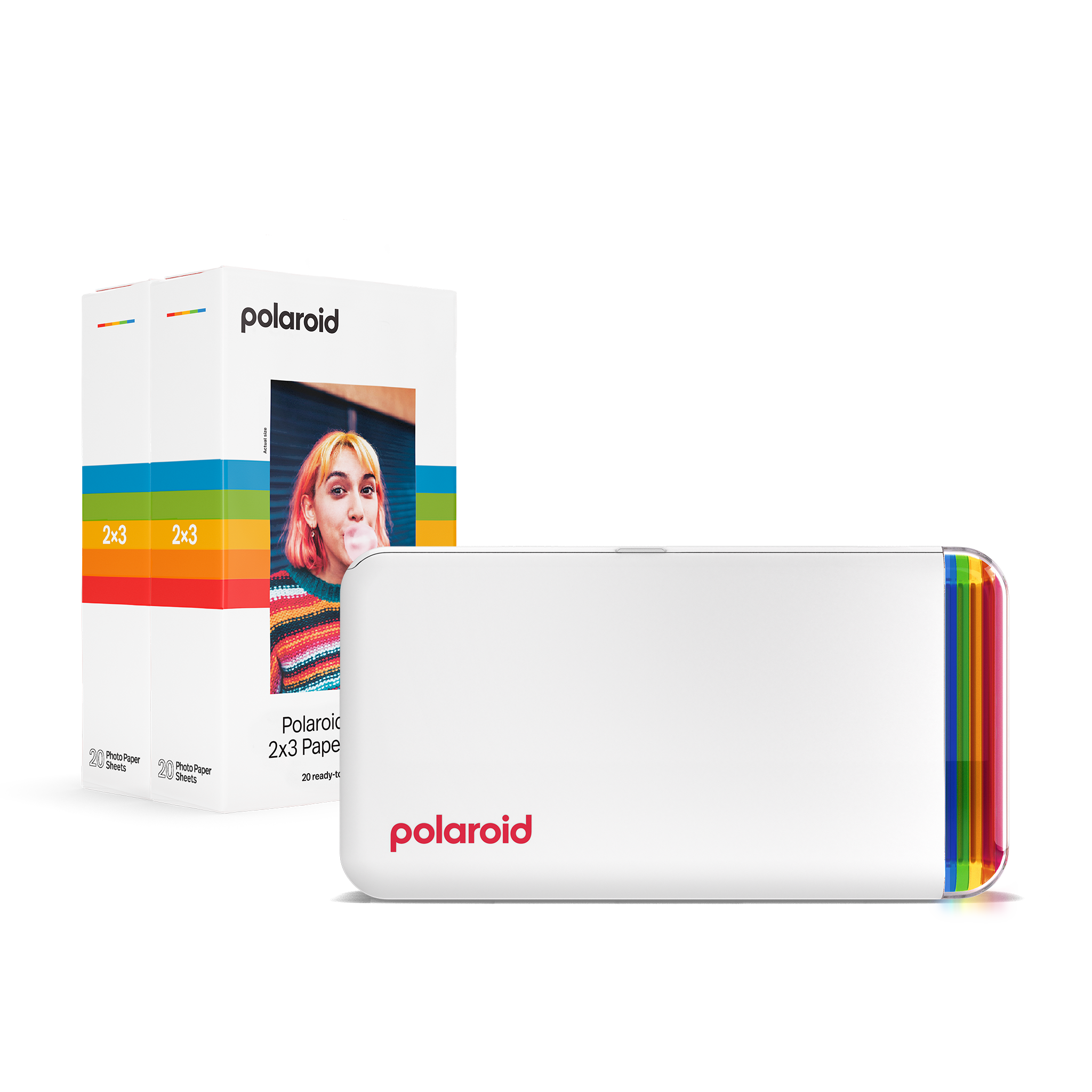 Pack imprimante photo de poche Polaroid Hi-Print 2x3 + papier - Apple (FR)