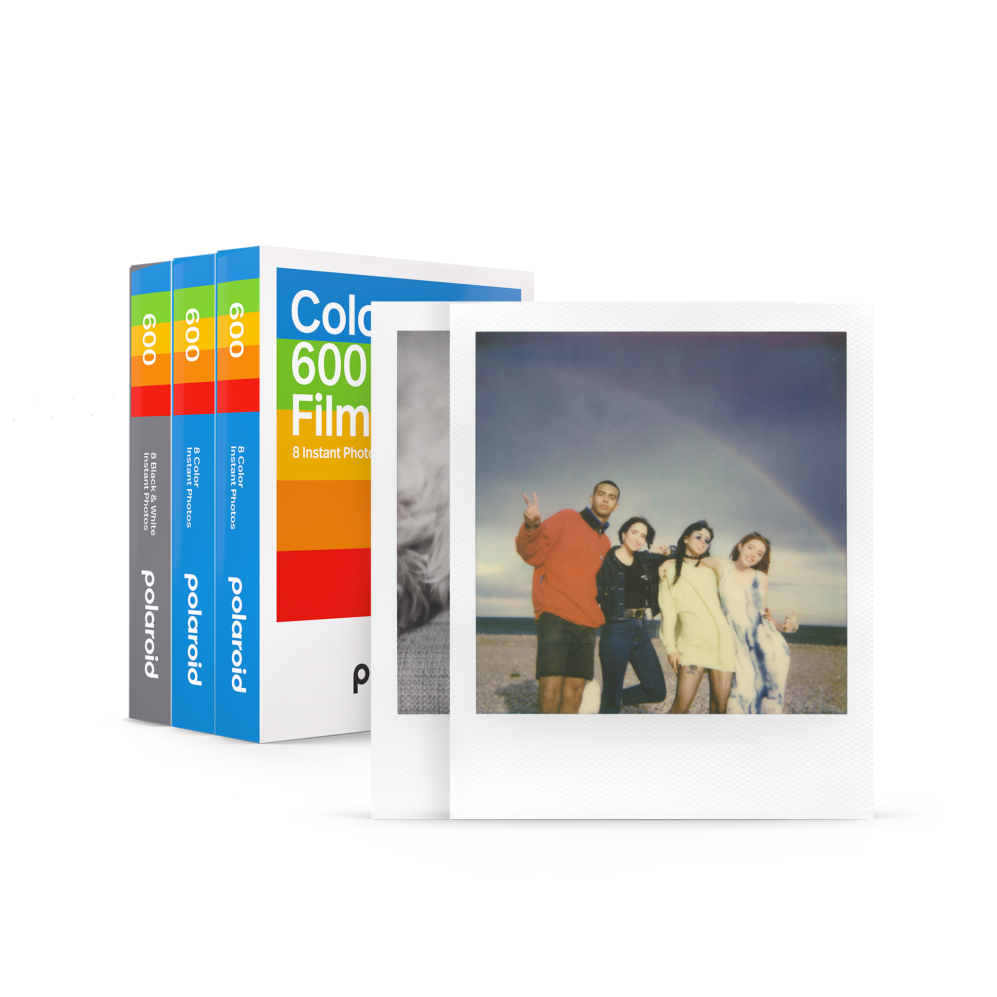 Polaroid COLOR FILM FOR I-TYPE X40 FILM 5 PACK - Carta fotografica -  multi-coloured/bianco 