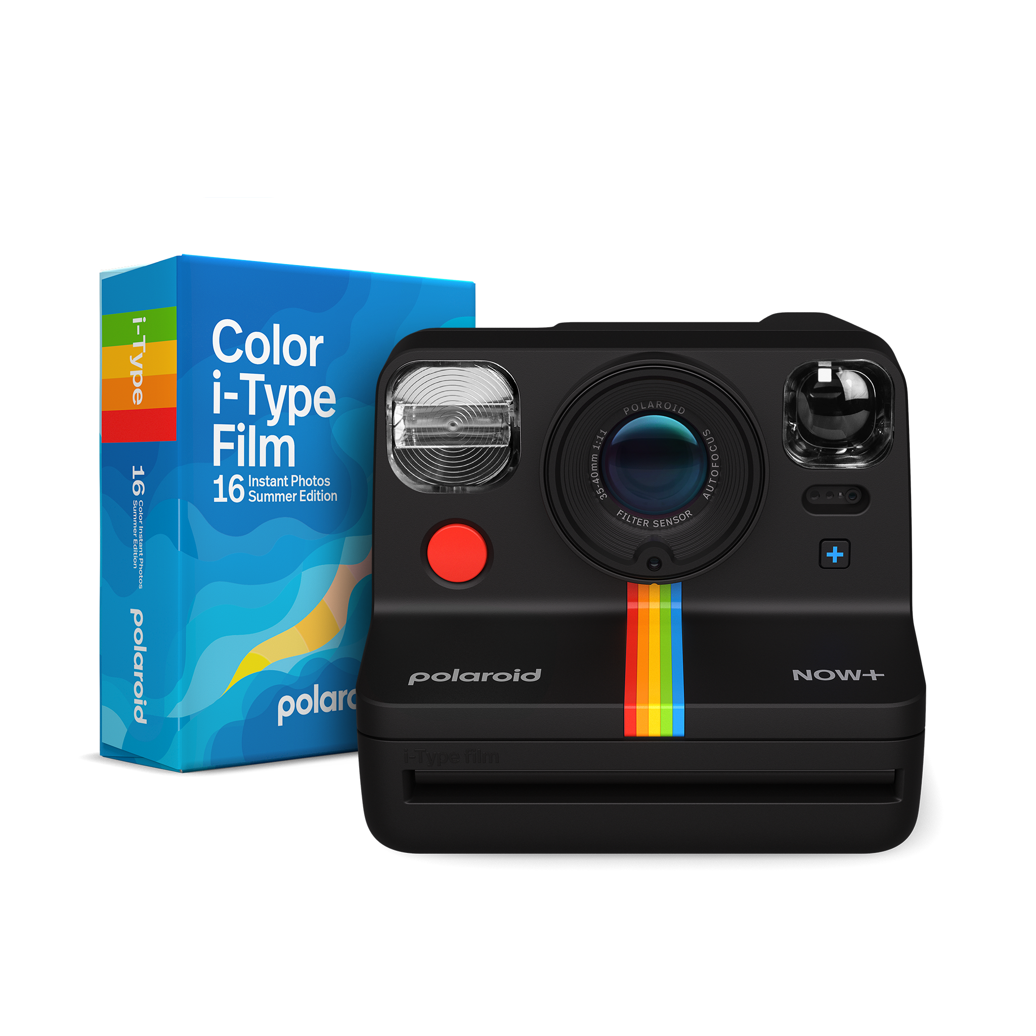 profundidad espada bordillo Polaroid Now Plus Generation 2 i-Type Instant Camera + 5 lens filters |  Polaroid US