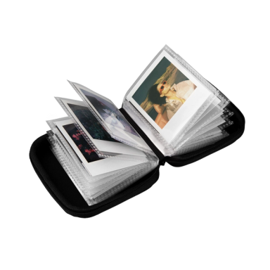 Polaroid Go Pocket Photo Album with zipper in 3 colors