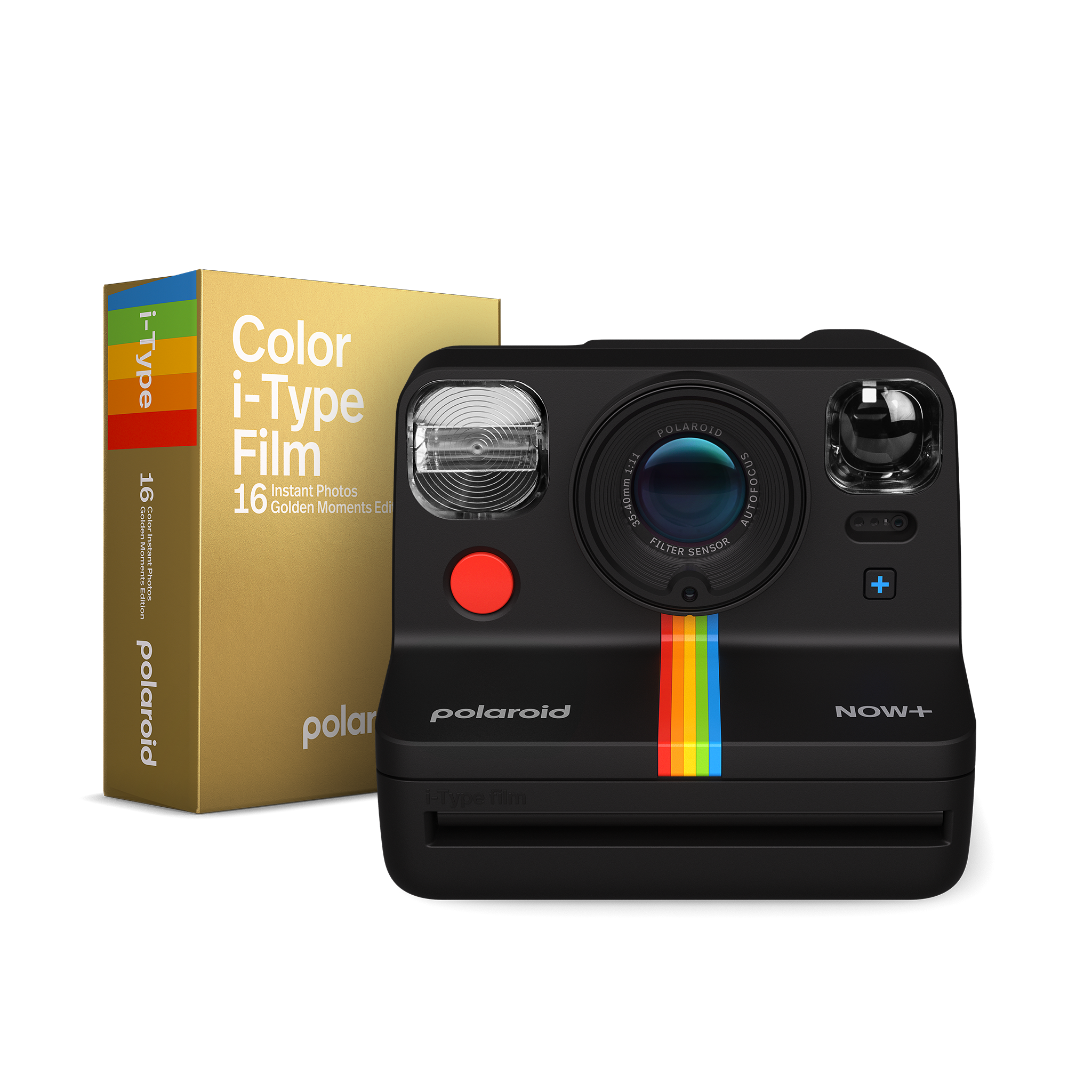 jord sjælden Takke Polaroid Now Plus Generation 2 i-Type Instant Camera + 5 lens filters |  Polaroid EUd Now