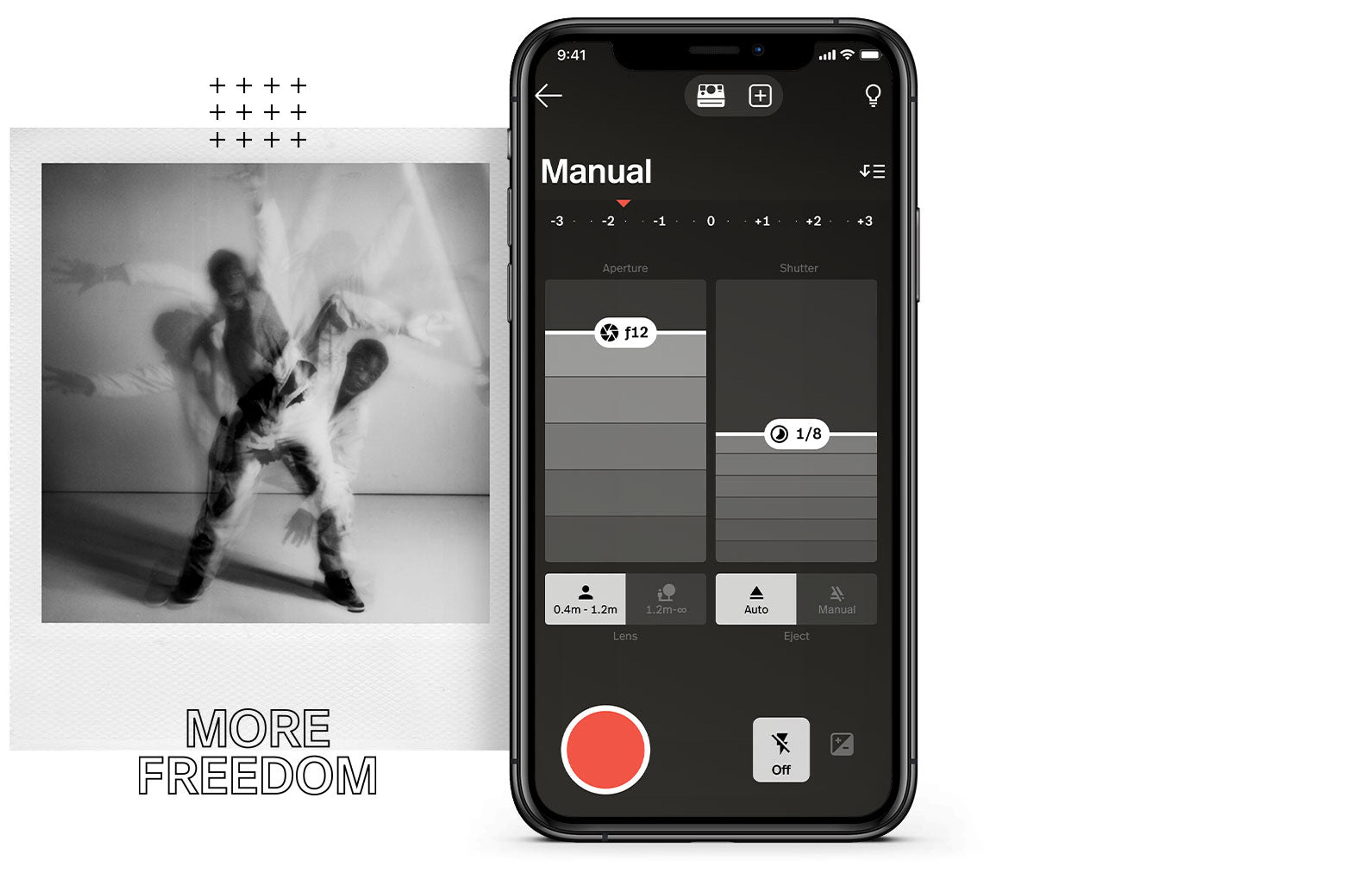 Polaroid Now+ Manual Mode 
