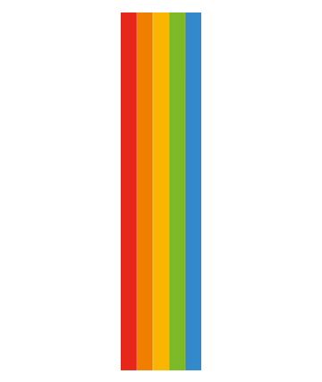 Men's Classic Polaroid Logo Vintage Style Rainbow Sticker sold by Oddis |  SKU 1721449 | 30% OFF Printerval