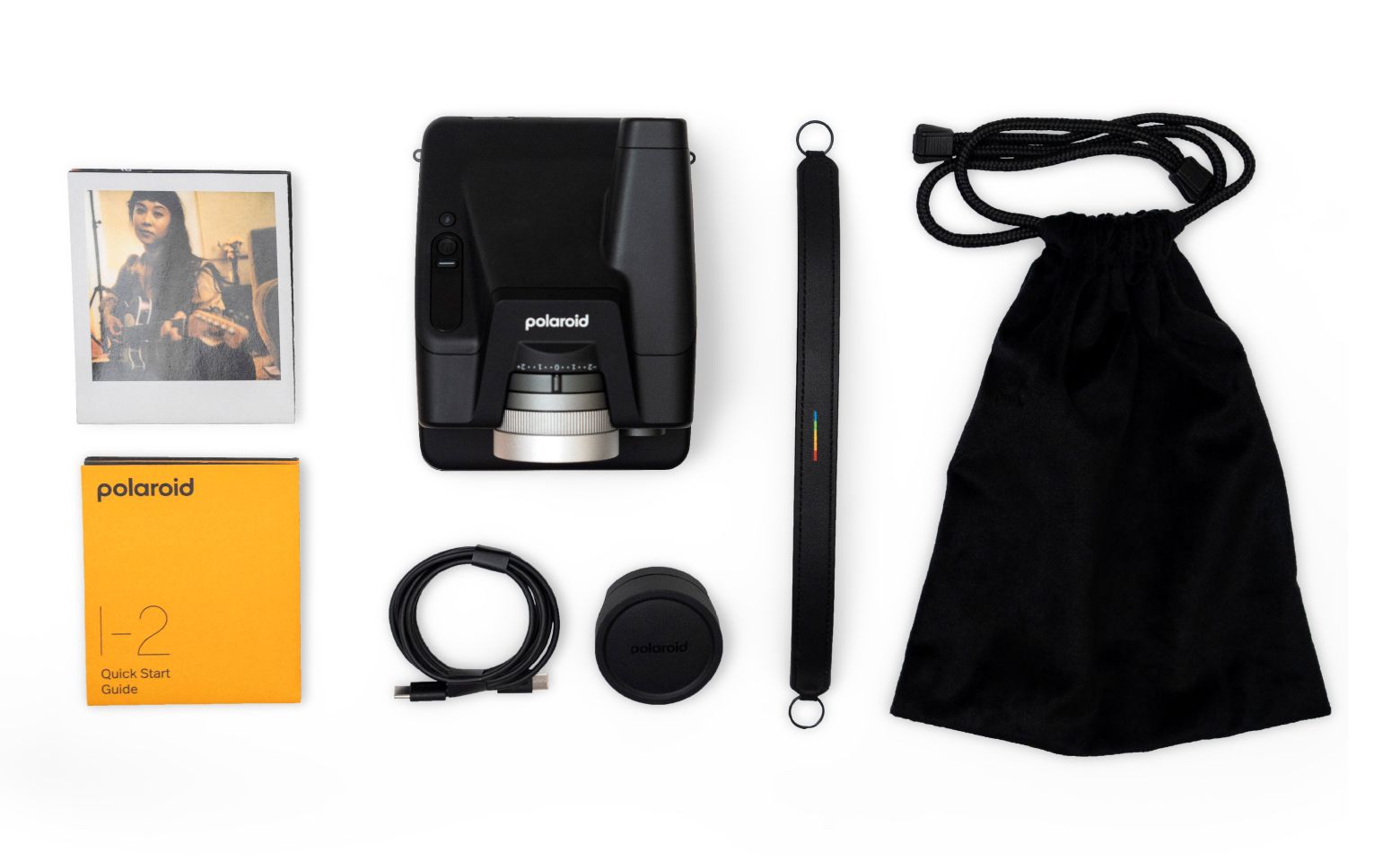 Polaroid I-2 Instant Camera (Black) 9078 B&H Photo Video