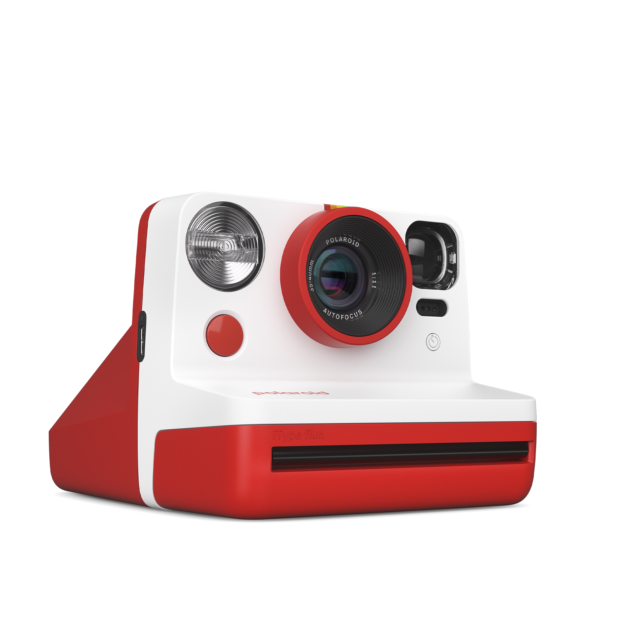  Polaroid Now+2nd Generation I-Type 9077, cámara de película  instantánea con conexión Bluetooth controlada por aplicación, blanco. :  Electrónica