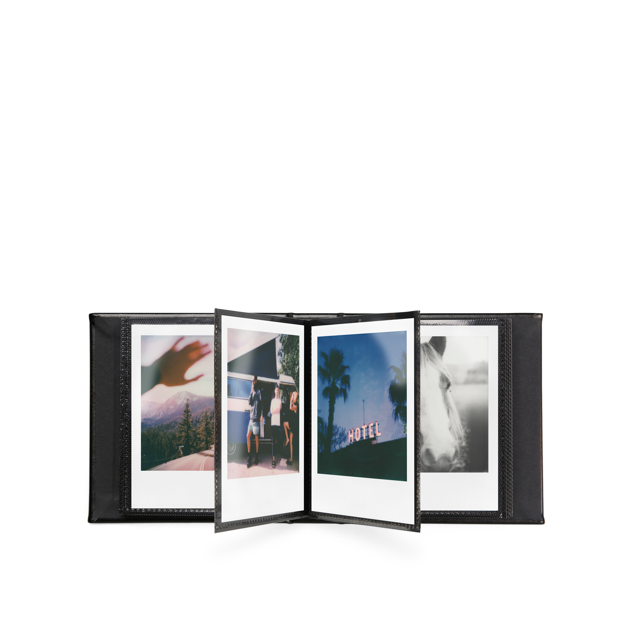 Mini album polaroid simple - Gotas de tinta