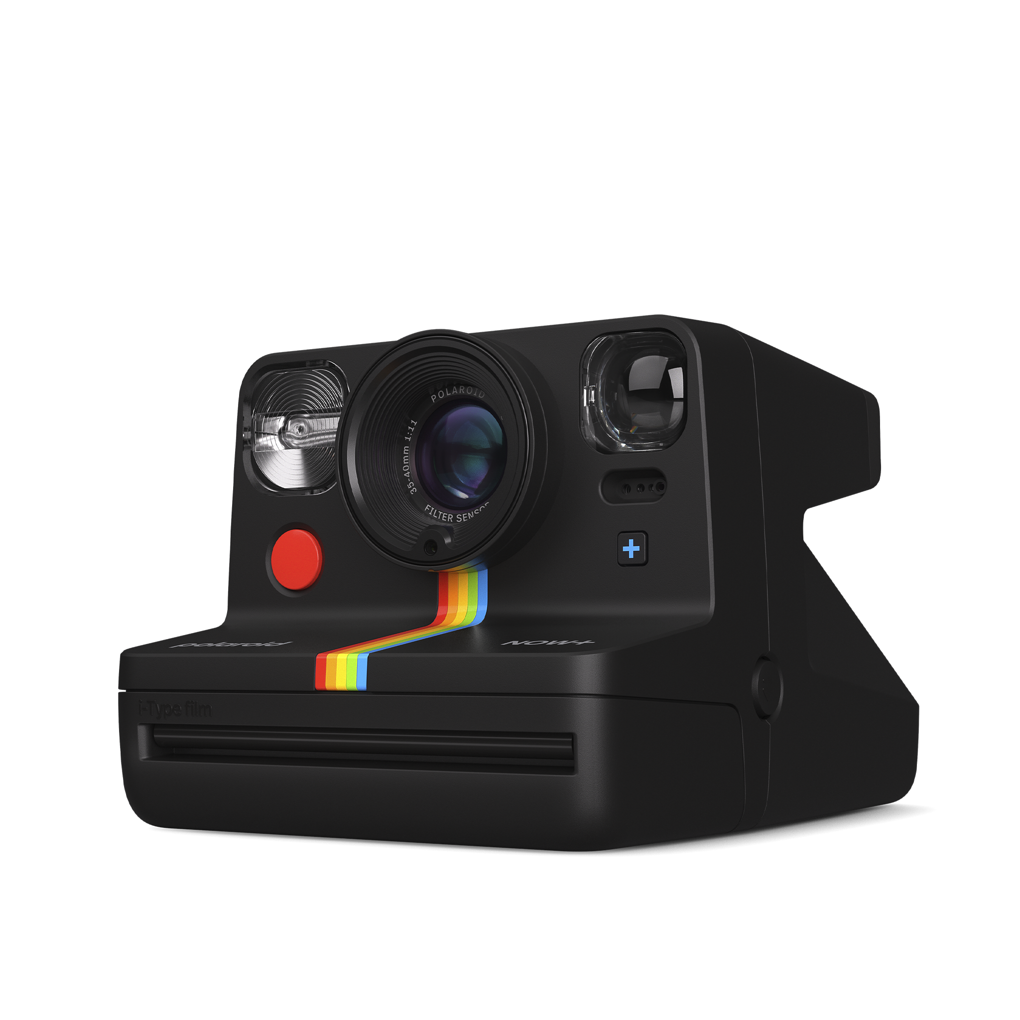  Polaroid Now 2nd Generation I-Type Instant Camera + Film  Bundle - Now Black Camera + 16 Color Photos (6248) : Electronics