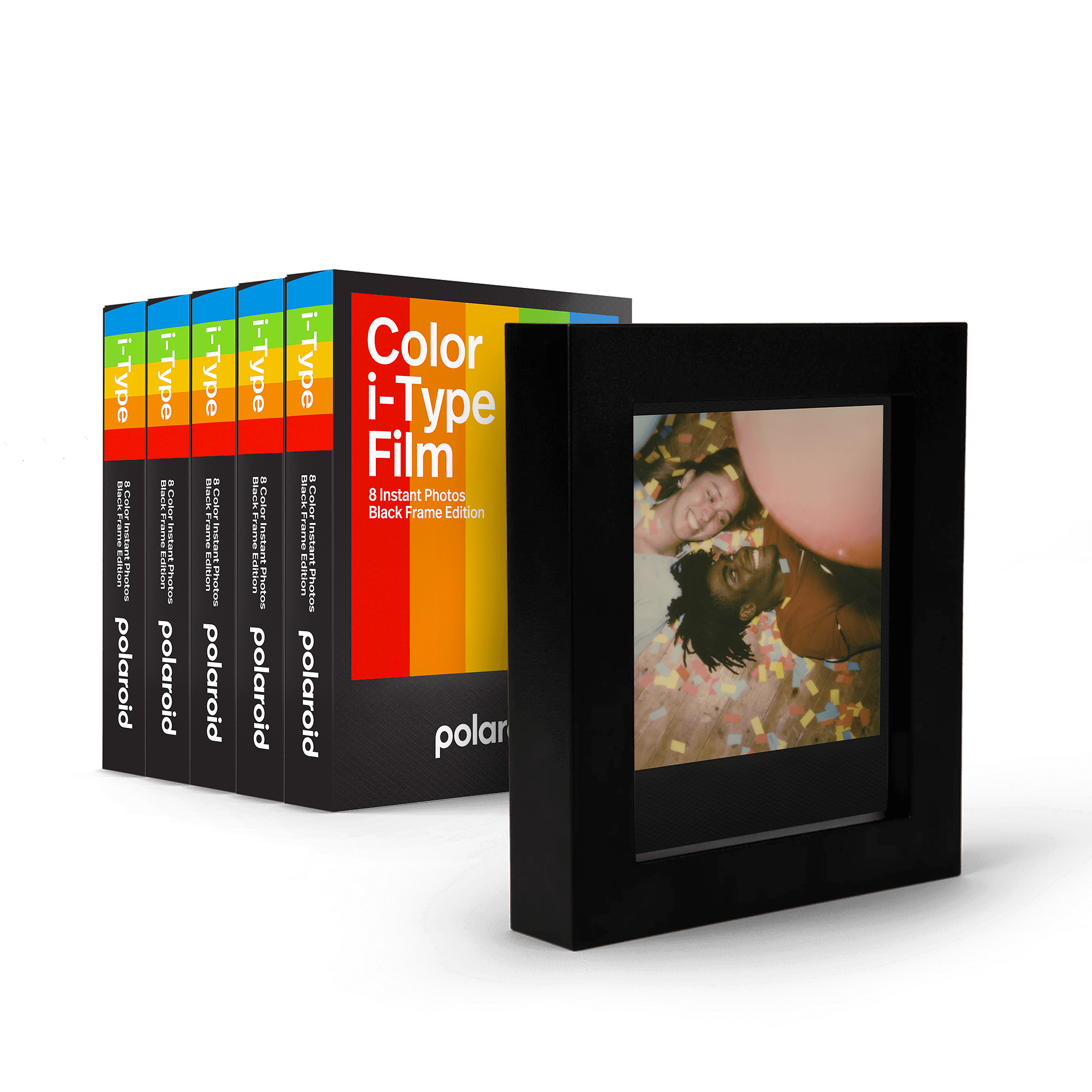 Polaroid Color Film For I-type - Black Frame - Core : Target