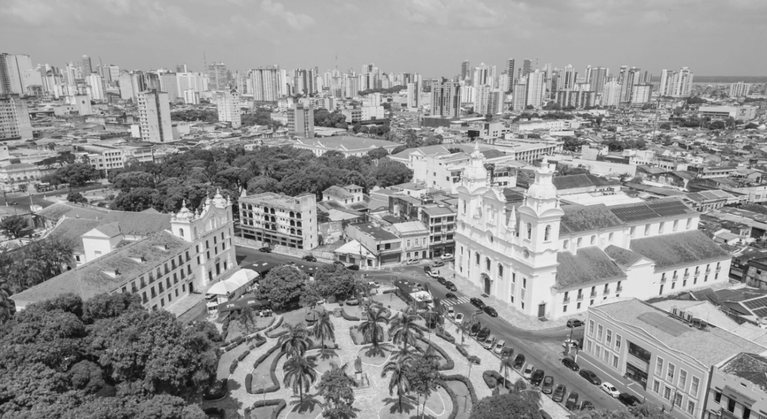 Aerial view of Belém, Brazil