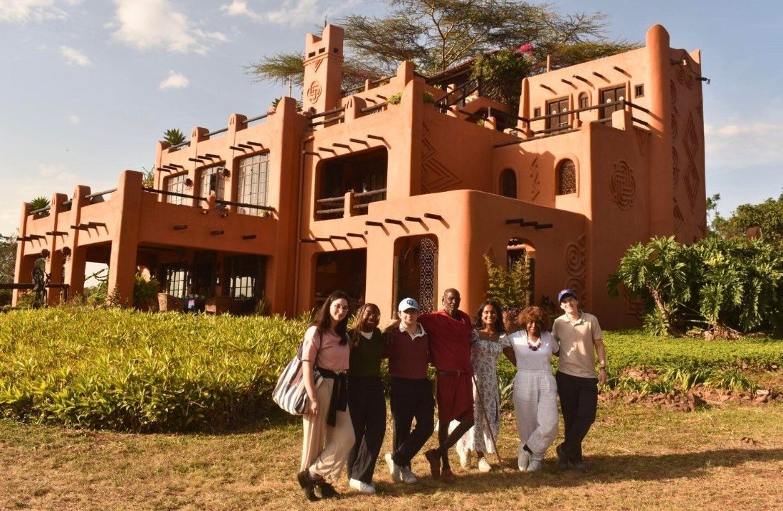 Jacinta Ndubuis-Obi and Jose Pablo Castelazo Polanco in Nairobi.