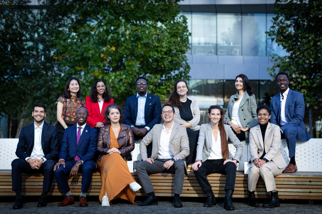 A group photo of the 2024-2025 Obama Scholars Program cohort.