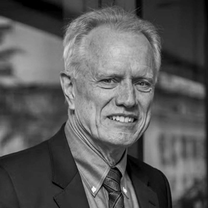 A headshot of Tom Trebat