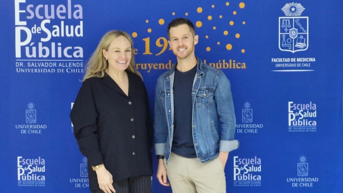 Daniel Giovenco and Torra Spillane in Santiago, Chile.