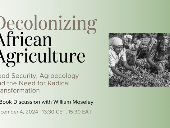 Decolonizing African Agriculture