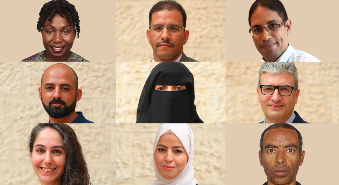 Headshots of the 2024-2025 Emerging Scholars Fellowship recipients.