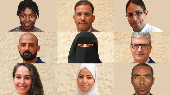 Headshots of the 2024-2025 Emerging Scholars Fellowship recipients.