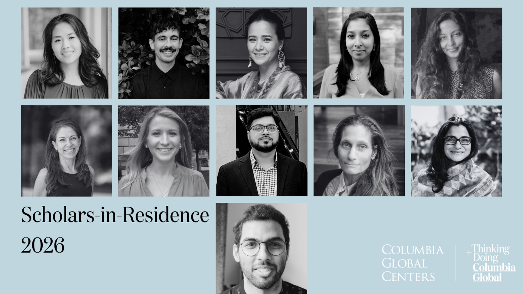Meet the 2026 Scholars-in-Residence