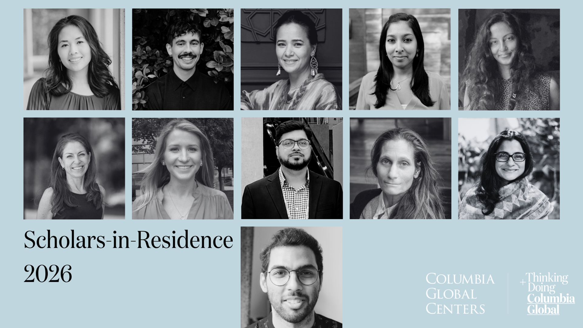 Meet the 2026 Scholars-in-Residence
