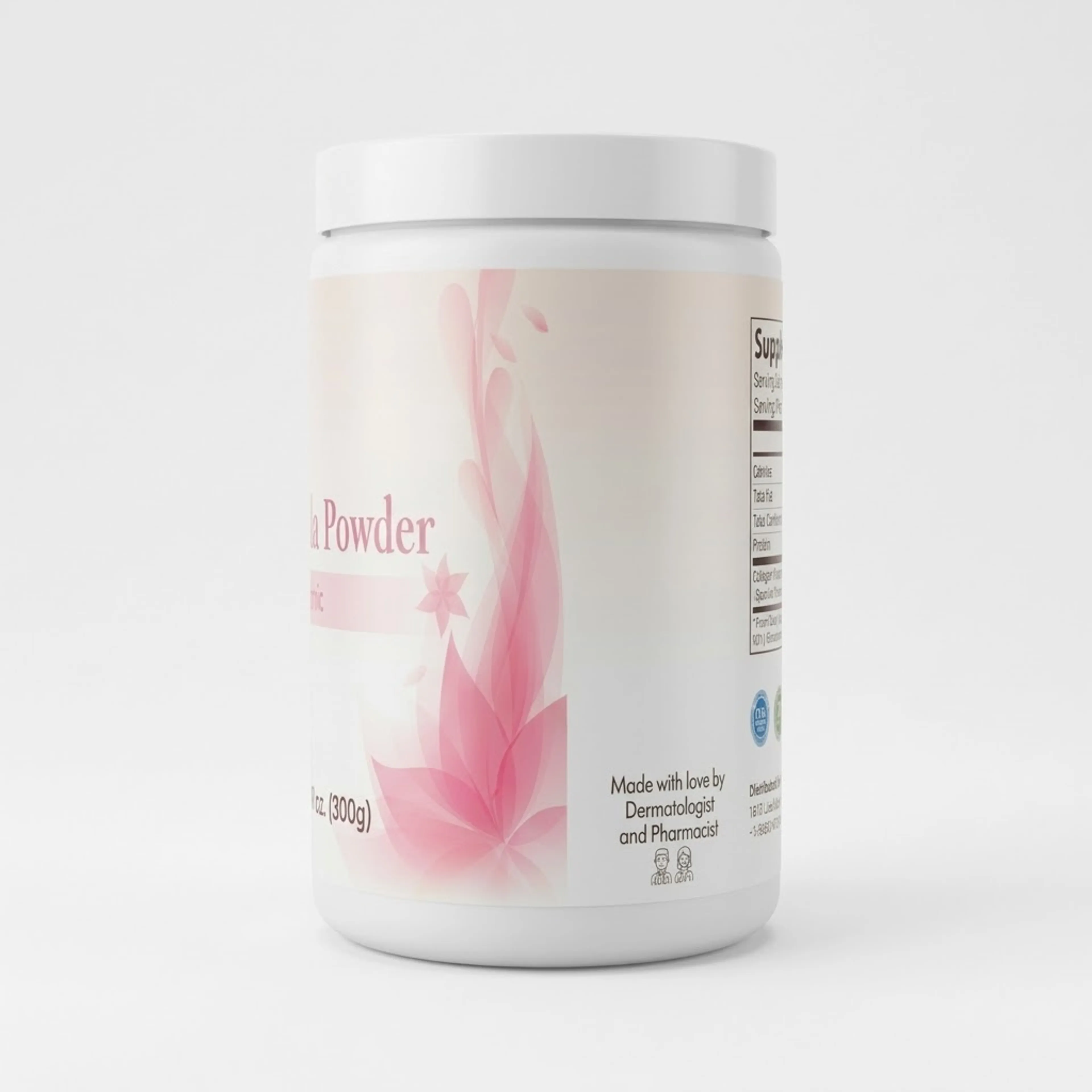 Pot de Collagen Powder Skin Therapy vu de trois quarts