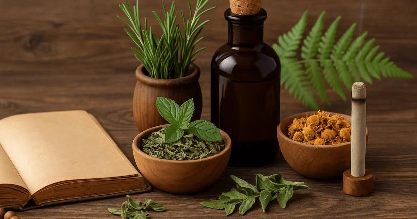 סט תכשירים ומוצרים המשמשים לטיפול ברפואת הרמב"ם