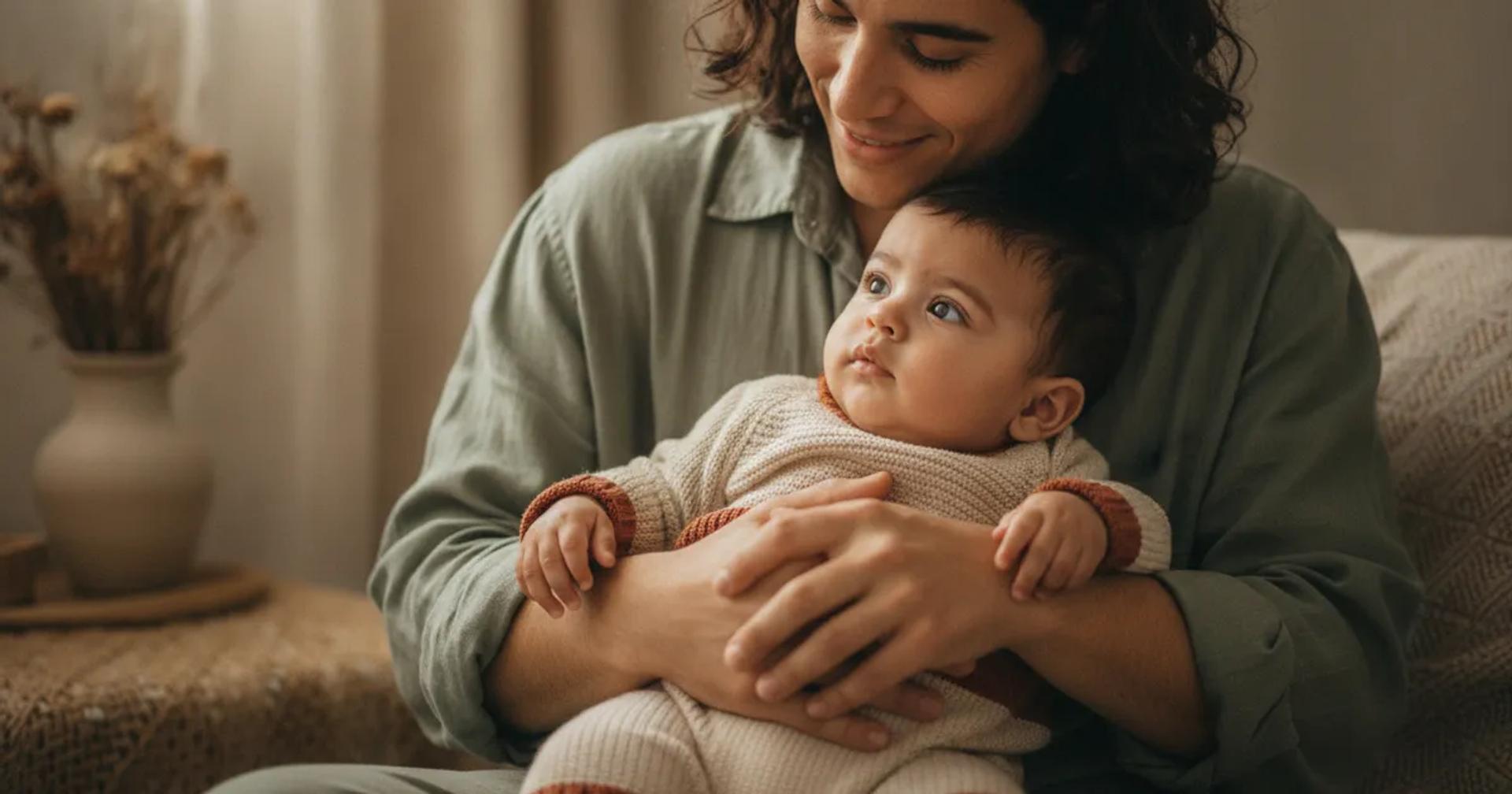 ילד ואמא מתנשקים, המחשה להדבקה של הליקובקטר פילורי בתוך המשפחה