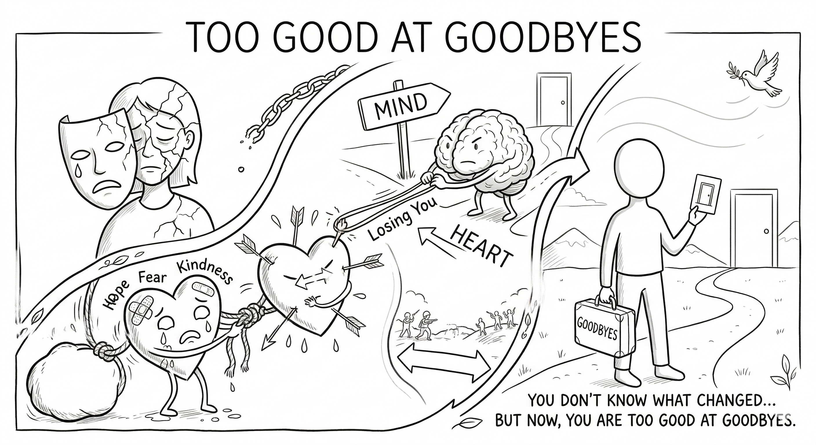 Too good at goodbyes