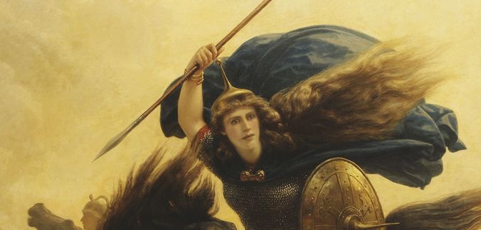 Kvindelige krigere: Til kamp i vikingetiden