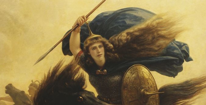 Kvindelige krigere: Til kamp i vikingetiden