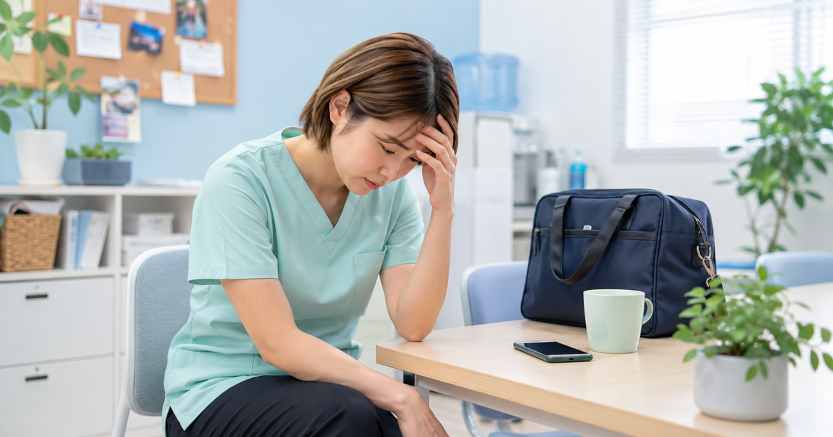 訪問看護・訪問リハに転職して後悔した理由とその対策|PT/OT/STの失敗しない職場選び