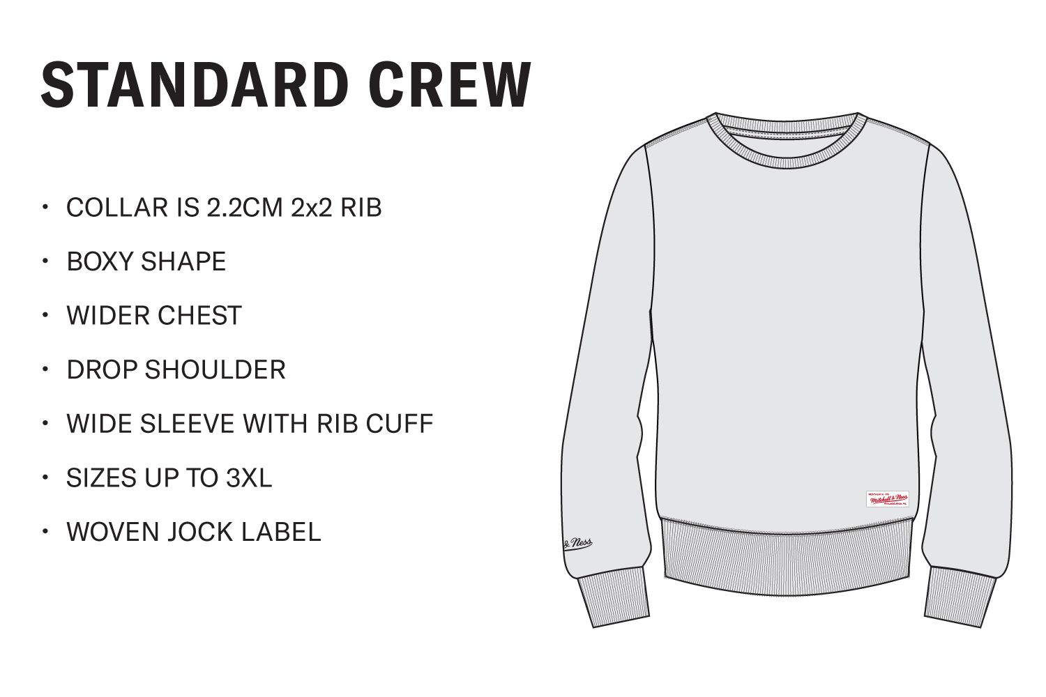 Men's Standard Crew Neck