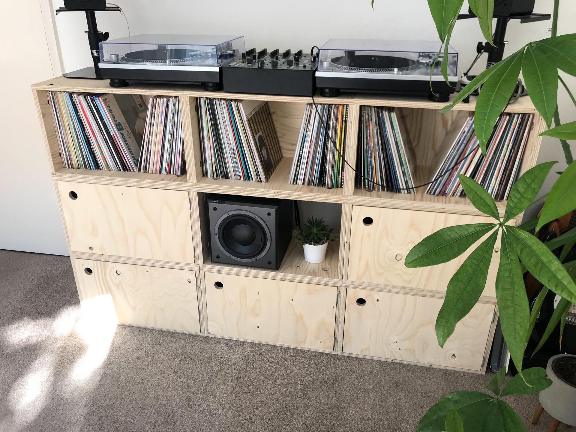 Photograph of a Modular Vinyl Units