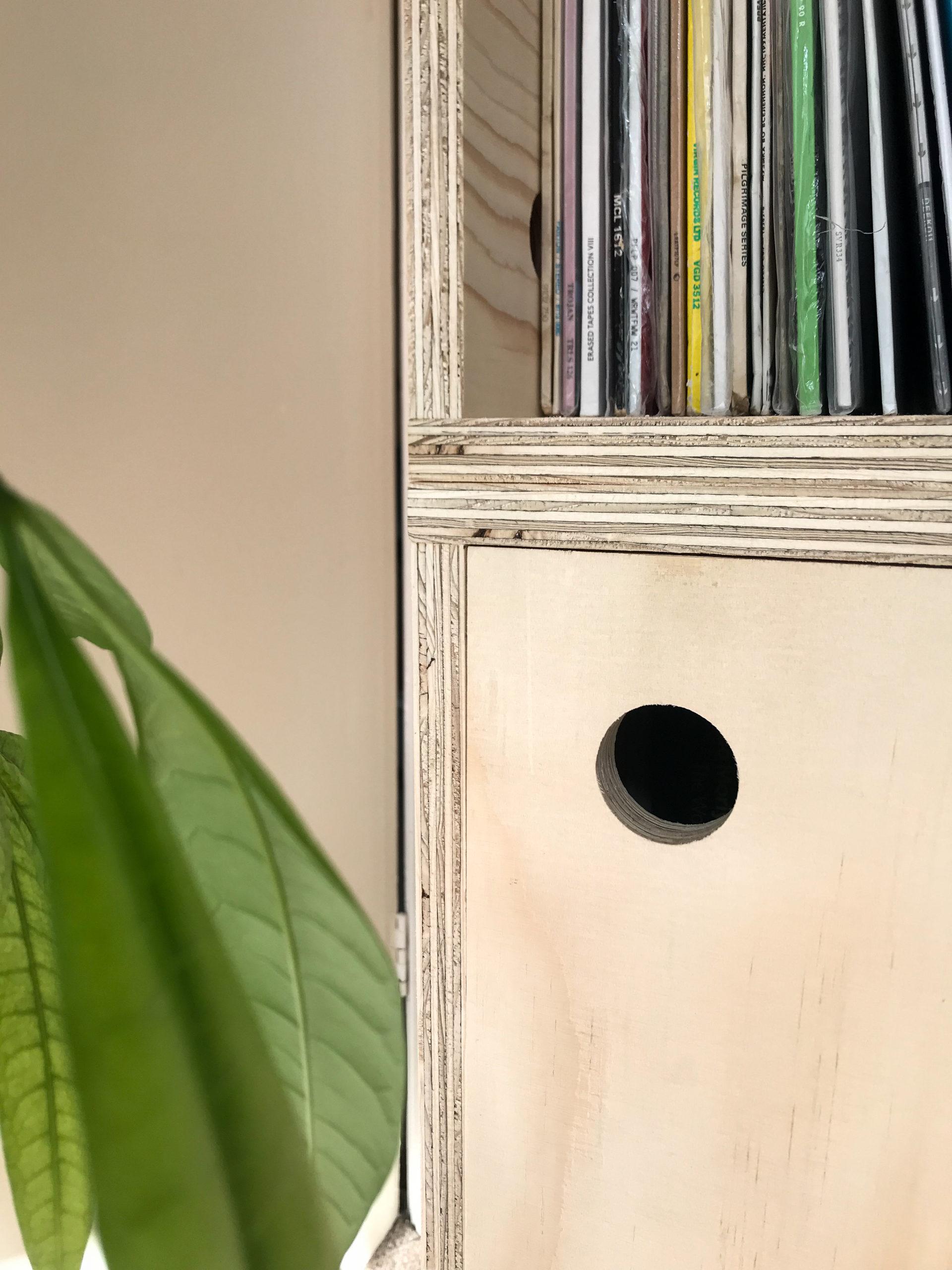 Close-up Photograph of a Modular Vinyl Units