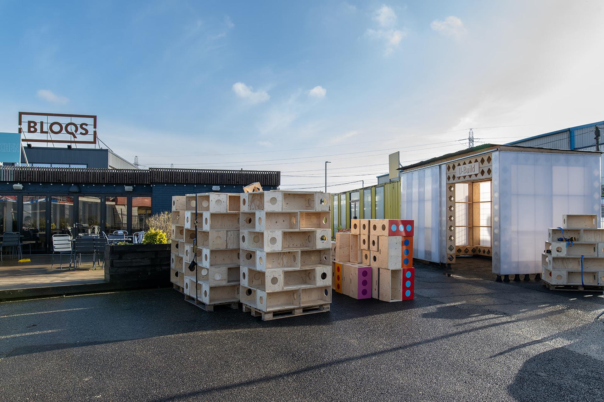 U-Build Box Library, 2026. Photo credit Peter O'Leary.